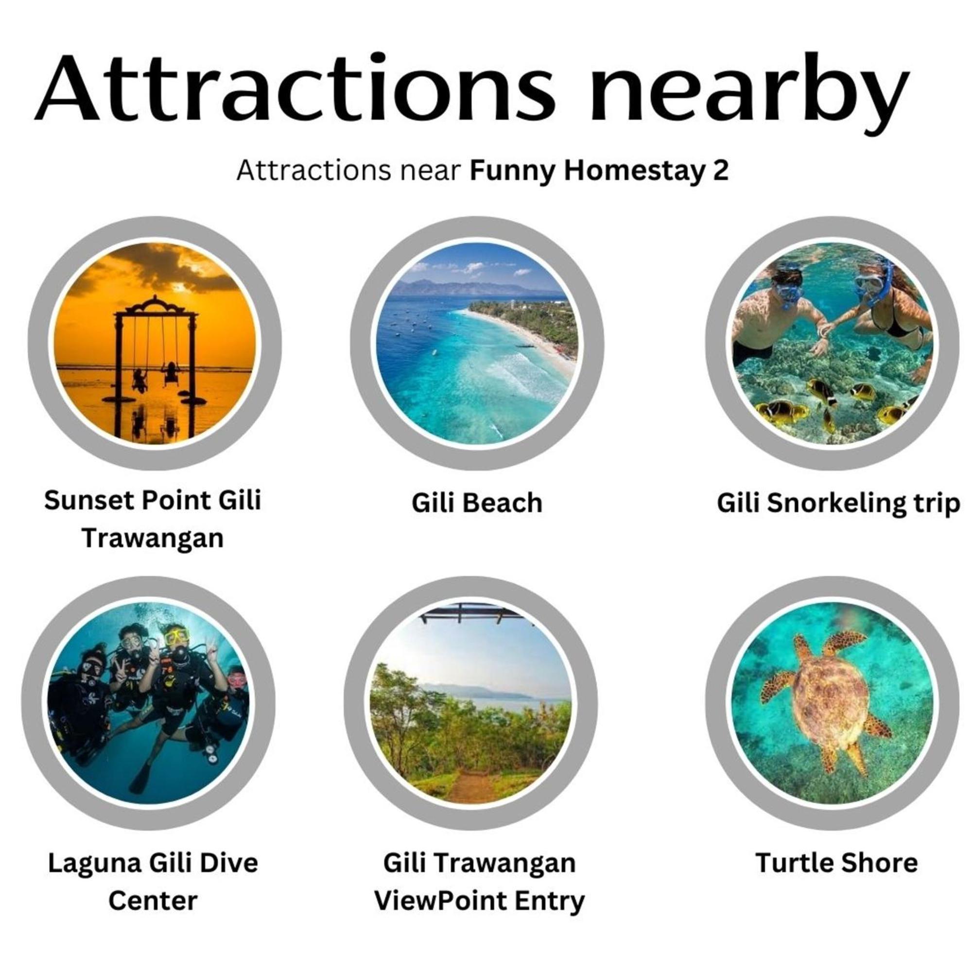 Homestay Lucu 2 Gili Trawangan Exterior foto